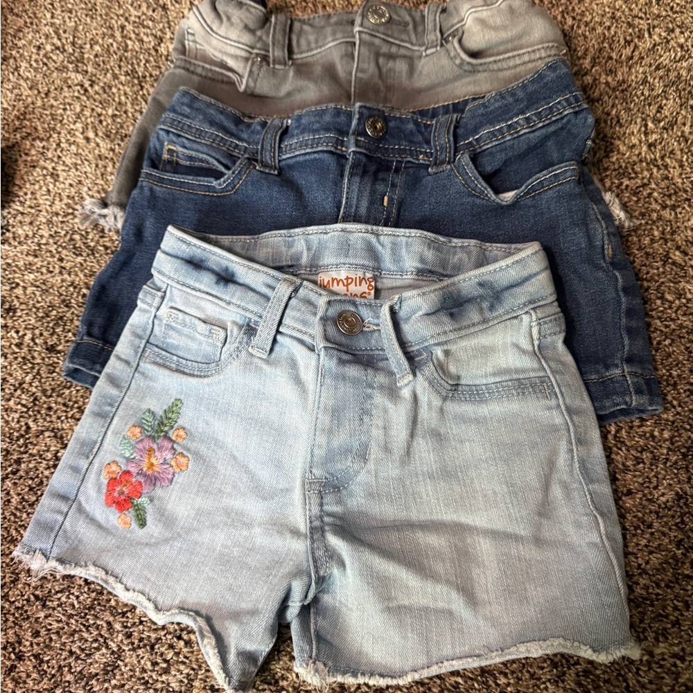 Cat & Jack Gray Denim Shorts